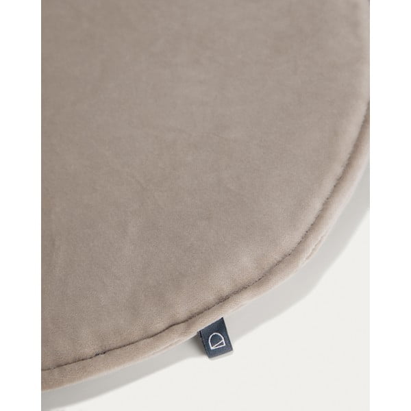 Aksamitna poduszka na krzesło ø 35 cm Rimca – Kave Home-image-1