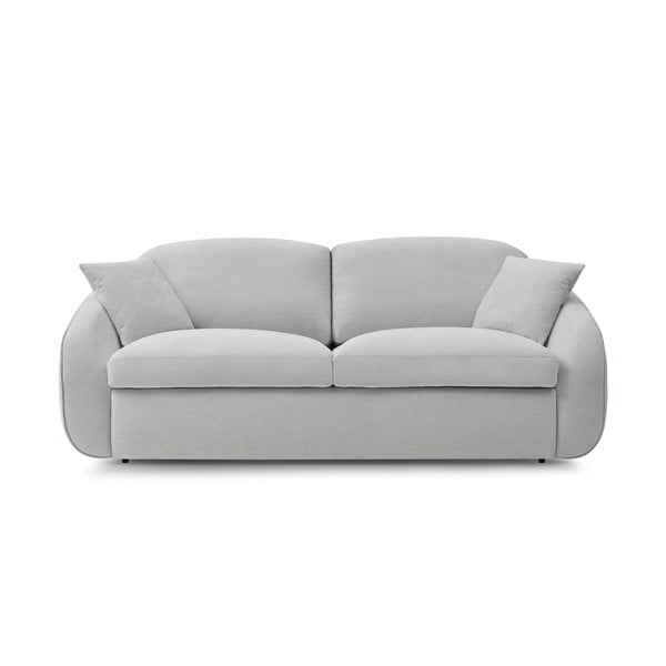 Jasnoszara rozkładana sofa 235 cm Cezanne – Bobochic Paris