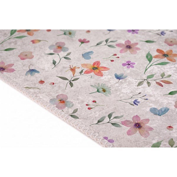Dywan odpowiedni do prania 80x150 cm Floral – Vitaus-image-2