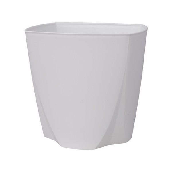 Biała doniczka Plastia Camay, ø 30 cm