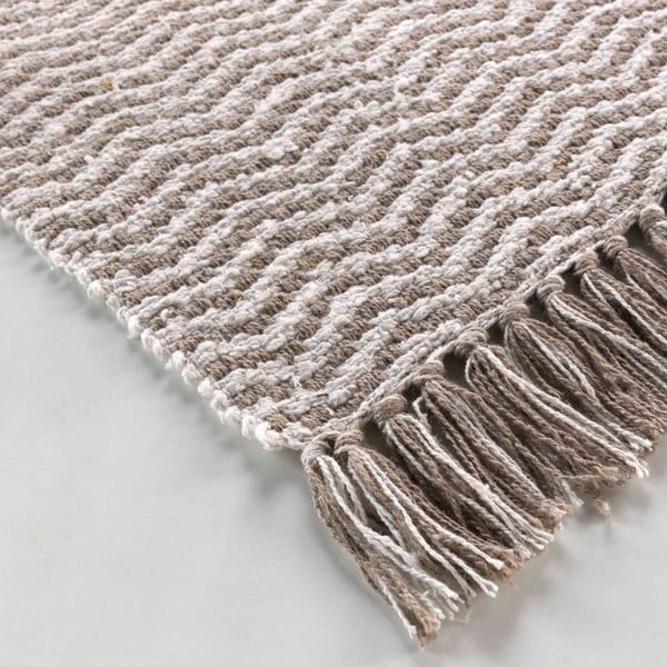 Jasnobrązowy dywan odpowiedni do prania 50x80 cm Alessia – douceur d'intérieur-image-3