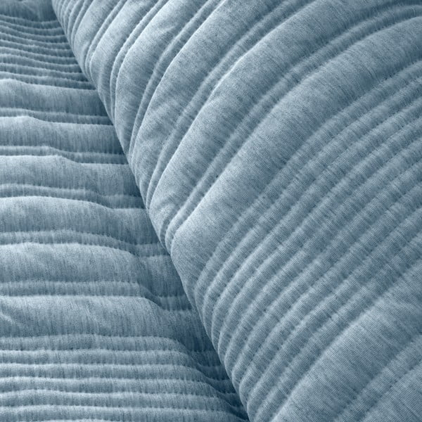 Niebieska pościel dwuosobowa 200x200 cm Tamba Stripe – Pineapple Elephant-image-3