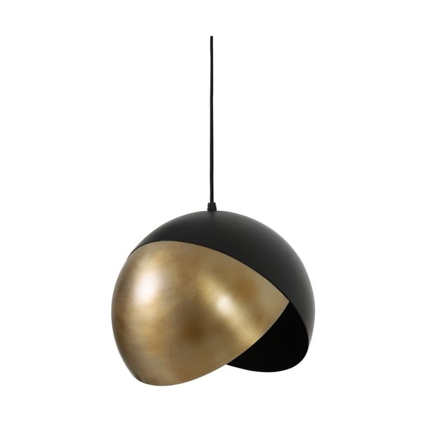 Czarno-brązowa lampa sufitowa ø 30 cm Namco – Light & Living
