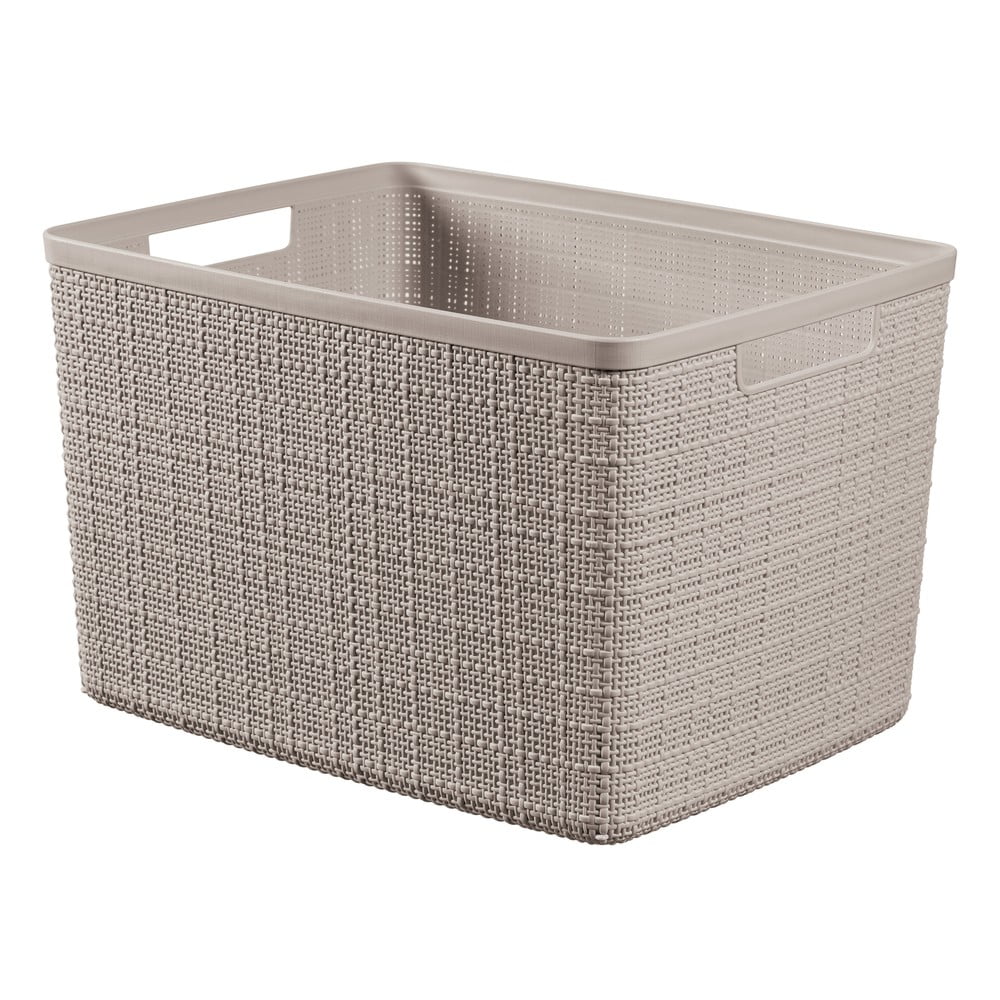 Plastikowy koszyk do przechowywania 36x28x23 cm Jute L – Curver