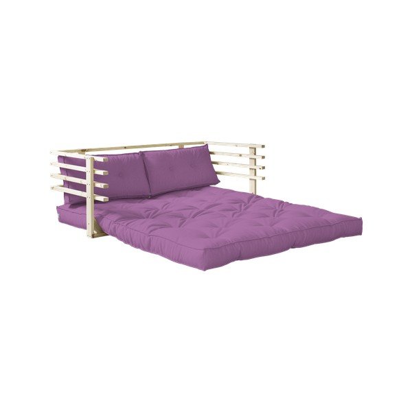 Sofa rozkładana Karup Funk Natural/Taffy Pink-image-2