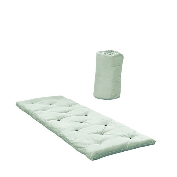 Zielonoturkusowy materac futon 70x190 cm Bed in a Bag Mint – Karup Design