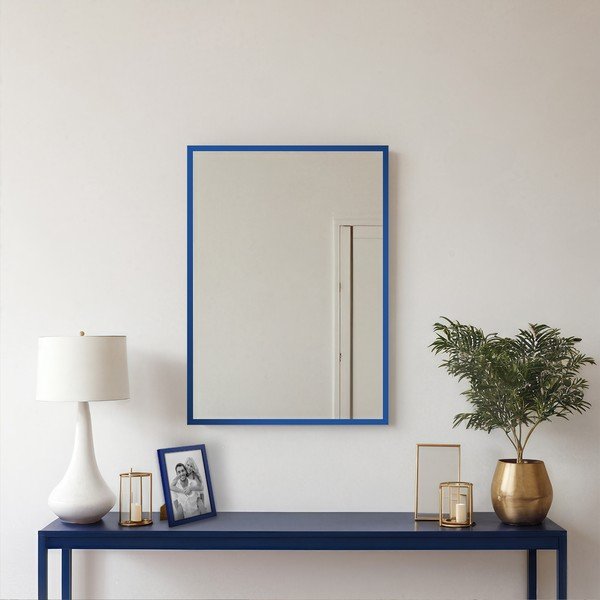 Lustro ścienne 52x72 cm Blue – knor-image-1