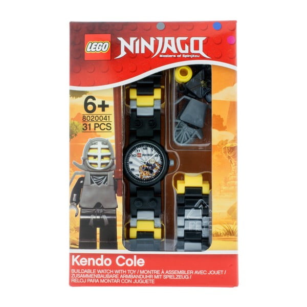Zegarek z figurką LEGO® Ninjago Kendo Cole-image-4