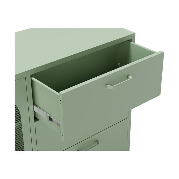 Miętowa komoda 140x90 cm Diora – Marckeric-image-4