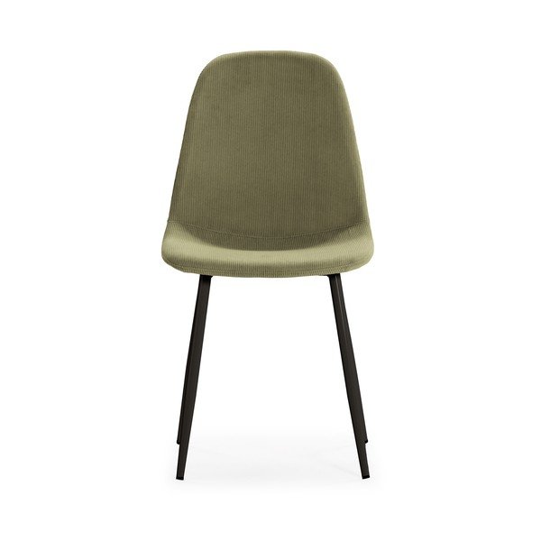 Zielone tapicerowane krzesła zestaw 4 szt. Minka – Marckeric-image-4