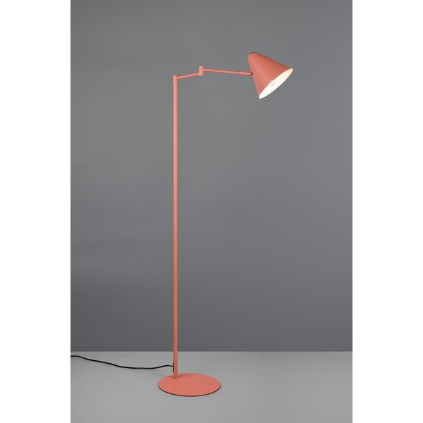 Pomarańczowa lampa stojąca z elastyczną konstrukcją (wysokość 126,5 cm) Cosima – Trio-image-2