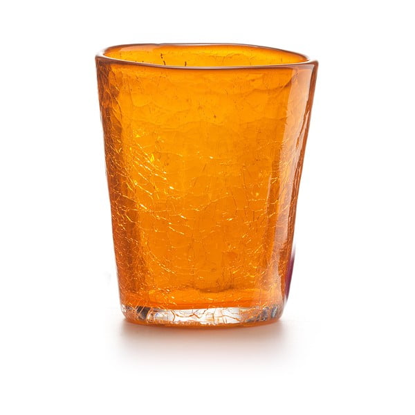 Zestaw 6 szt. szklanek Fade Ice, pomarańczowe