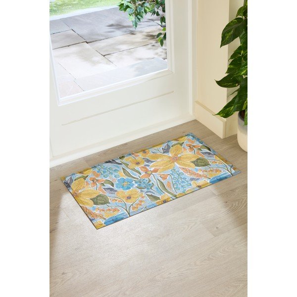 Wycieraczka z PVC 40x70 cm Flowers – Artsy Doormats-image-2