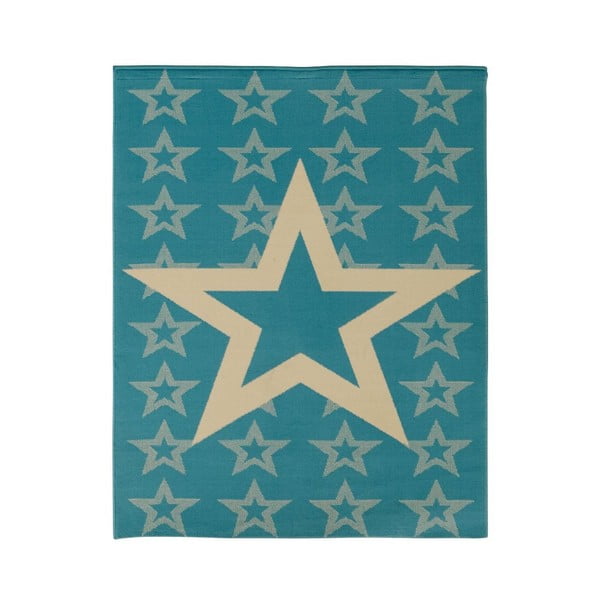 Niebieski dywan dziecięcy Hanse Home Star, 140x200 cm