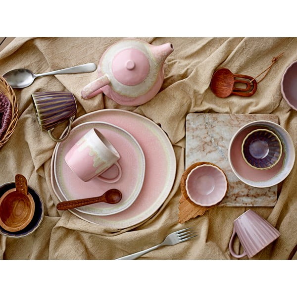 Ciemnofioletowy kamionkowy kubek 220 ml Latina – Bloomingville-image-2