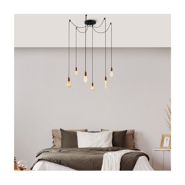 Lampa wisząca w kolorze miedzi Kabluni – Opviq lights-image-1
