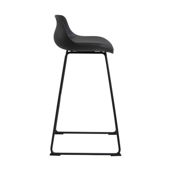 Czarny hoker (wysokość siedziska 76 cm) Tina – Actona-image-4