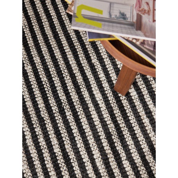 Czarny dywan z juty tkany ręcznie 160x230 cm Harvest Ebony – Elle Decoration-image-2