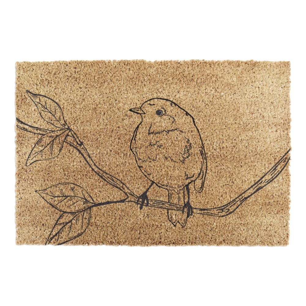 Wycieraczka z włókna kokosowego 40x60 cm Pencil Robin – Artsy Doormats