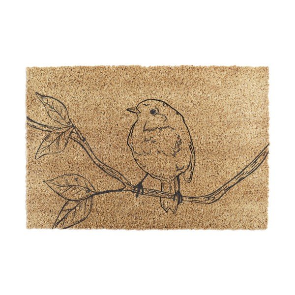 Wycieraczka z włókna kokosowego 40x60 cm Pencil Robin – Artsy Doormats