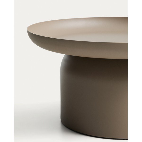 Metalowy okrągły stolik ogrodowy ø 70 cm Arcola – Kave Home-image-4