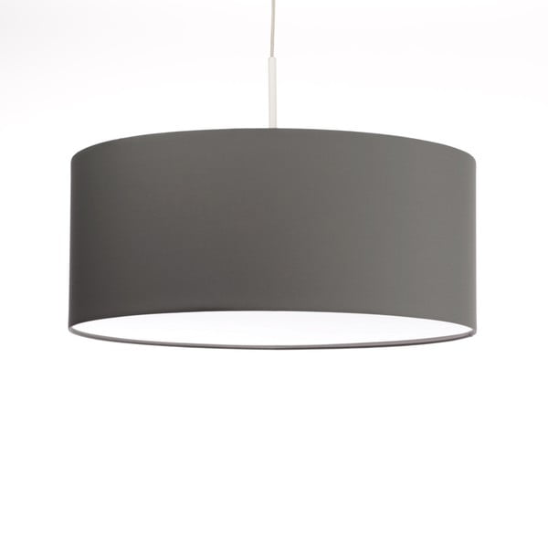 Ciemnoszara lampa wisząca 4room Artist, zmienna długość, Ø 60 cm