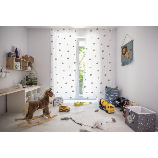 Zasłona dziecięca 250x110 cm Little House – Butter Kings-image-1