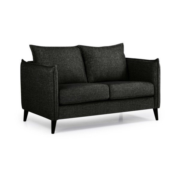 Czarna sofa Scandic Leo, 145 cm-image-2