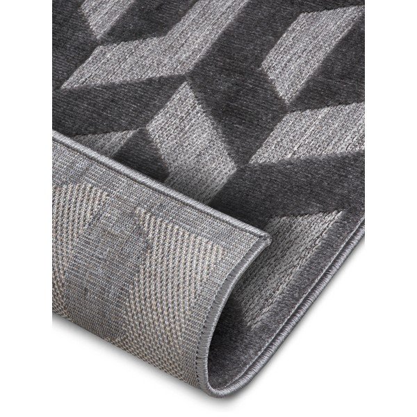 Antracytowy dywan 133x190 cm Iconic Hexa – Hanse Home-image-4