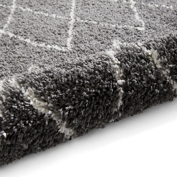 Ciemnoszary dywan 120x170 cm Boho – Think Rugs-image-3