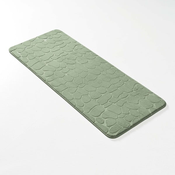 Zielony dywanik łazienkowy 50x120 cm Ricochet – douceur d'intérieur-image-4