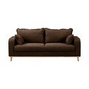 Ciemnobrązowa sofa 193 cm Beata – Ropez