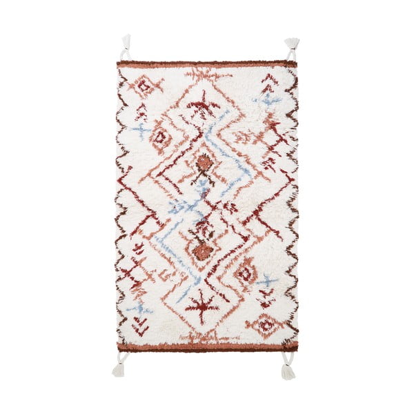 Czerwono-kremowy dywan dziecięcy 100x160 cm Karmen – Nattiot