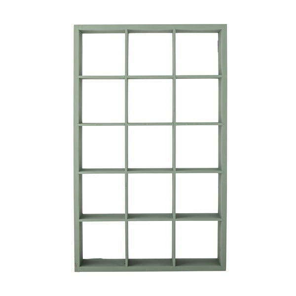 Jasnozielona wielopoziomowa półka z litego drewna jodłowego 67 cm Preston – Bloomingville-image-2