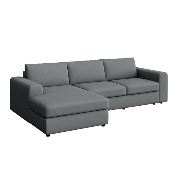 Szary narożnik (lewostronny/z szezlongiem) Baga – Rodier-image-2