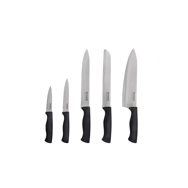 Zestaw 5 noży ze stali nierdzewnej – Bonami Essentials-image-2