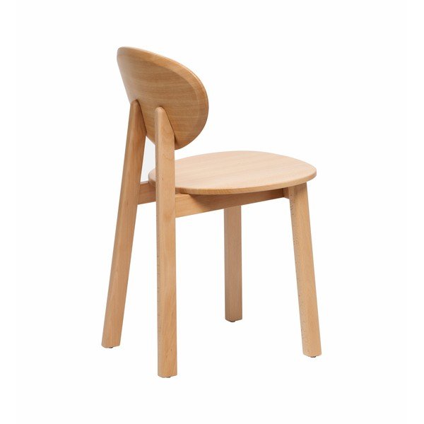 Zestaw 2 bukowych krzeseł Bonami Selection Milo-image-1