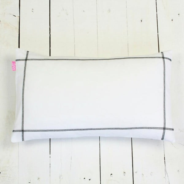 Bawełniana poszewka na poduszkę Happy Friday Basic Black, 50x30 cm-image-2