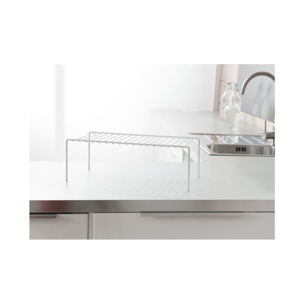 Biała półka kuchenna Compactor Rona, 42,7x22,5x14,7 cm-image-1
