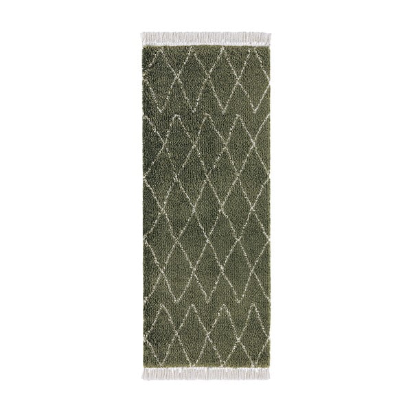 Zielony chodnik Mint Rugs Jade, 80x200 cm