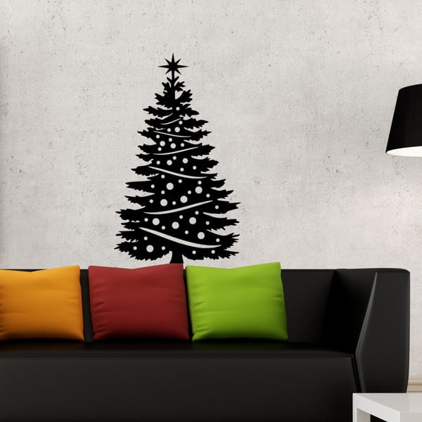 Naklejka na ścianę Christmas Tree, 49 cm