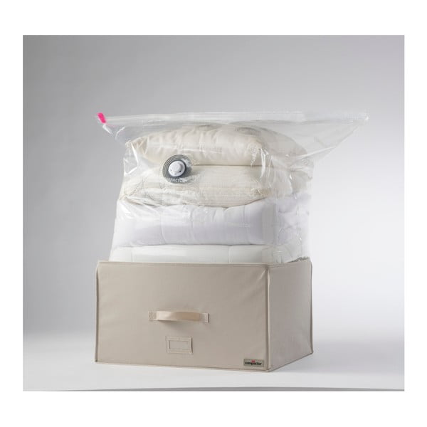 Jasnobeżowy pojemnik próżniowy Compactor, dł. 55 cm-image-3