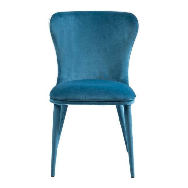 Niebieskie krzesło do jadalni Kare Design Santorini