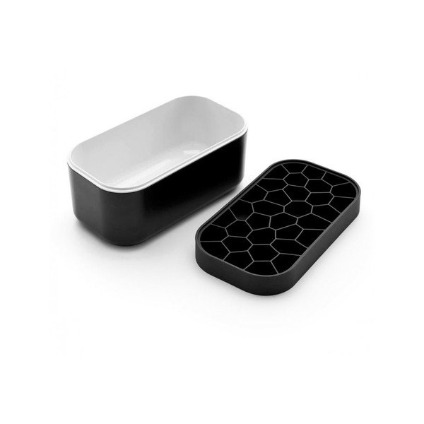 Czarny pojemnik chłodzący z przegródkami na kostki lodu Lékué Ice-image-2