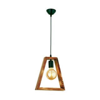 Lampa wisząca z drewna grabu Geometrik Triangle