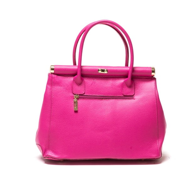 Skórzana torebka Renata Corsi 1012 Fuchsia-image-2