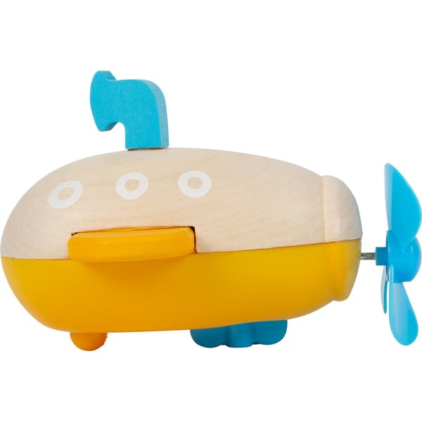 Dziecięca drewniana zabawka do wody Legler Submarine