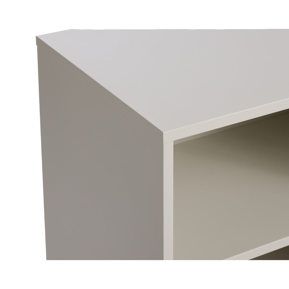 Szara metalowa komoda z drzwiami przesuwnymi 160x75x47 cm Veep – Unique Furniture (zdjęcie 6)