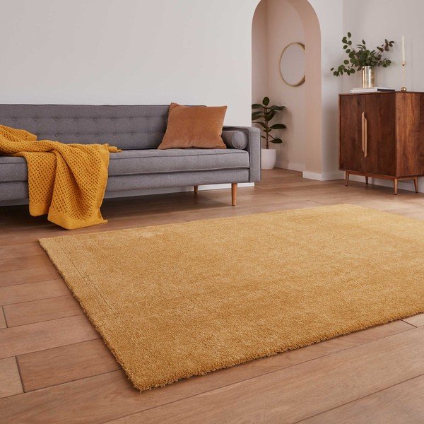 Dywan odpowiedni do prania w kolorze ochry 120x170 cm Cove – Think Rugs-image-1