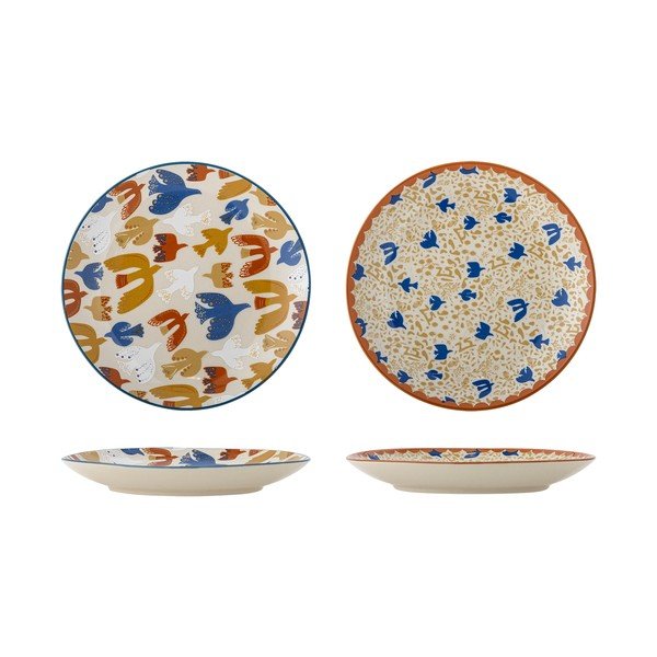 Kamionkowe talerze zestaw 2 szt. deserowe ø 20 cm Anniversary – Bloomingville